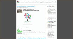 Desktop Screenshot of blog.lamaisonverte.org